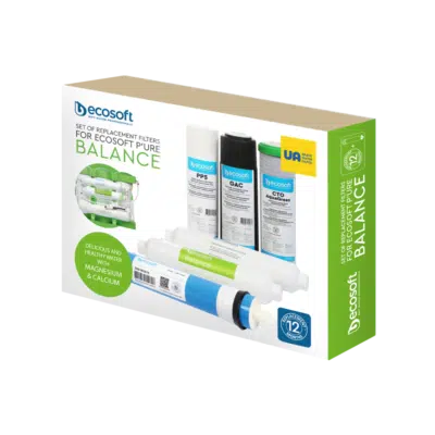 Kit de 5 filtres + 1 membrane "Pure Balance"