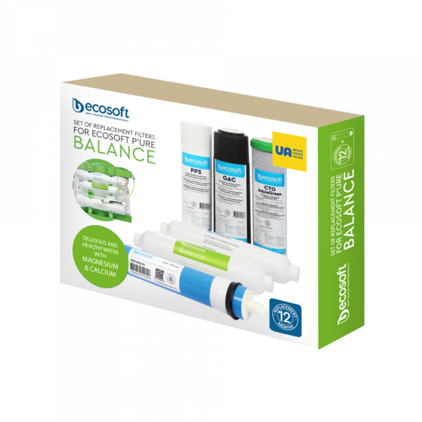 Kit of 5 filters + 1 "Pure Balance" membrane