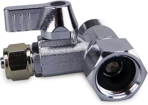 Vanne d'Arrêt Adaptateur en T 3/8"x3/8"x3/8" – Image 5