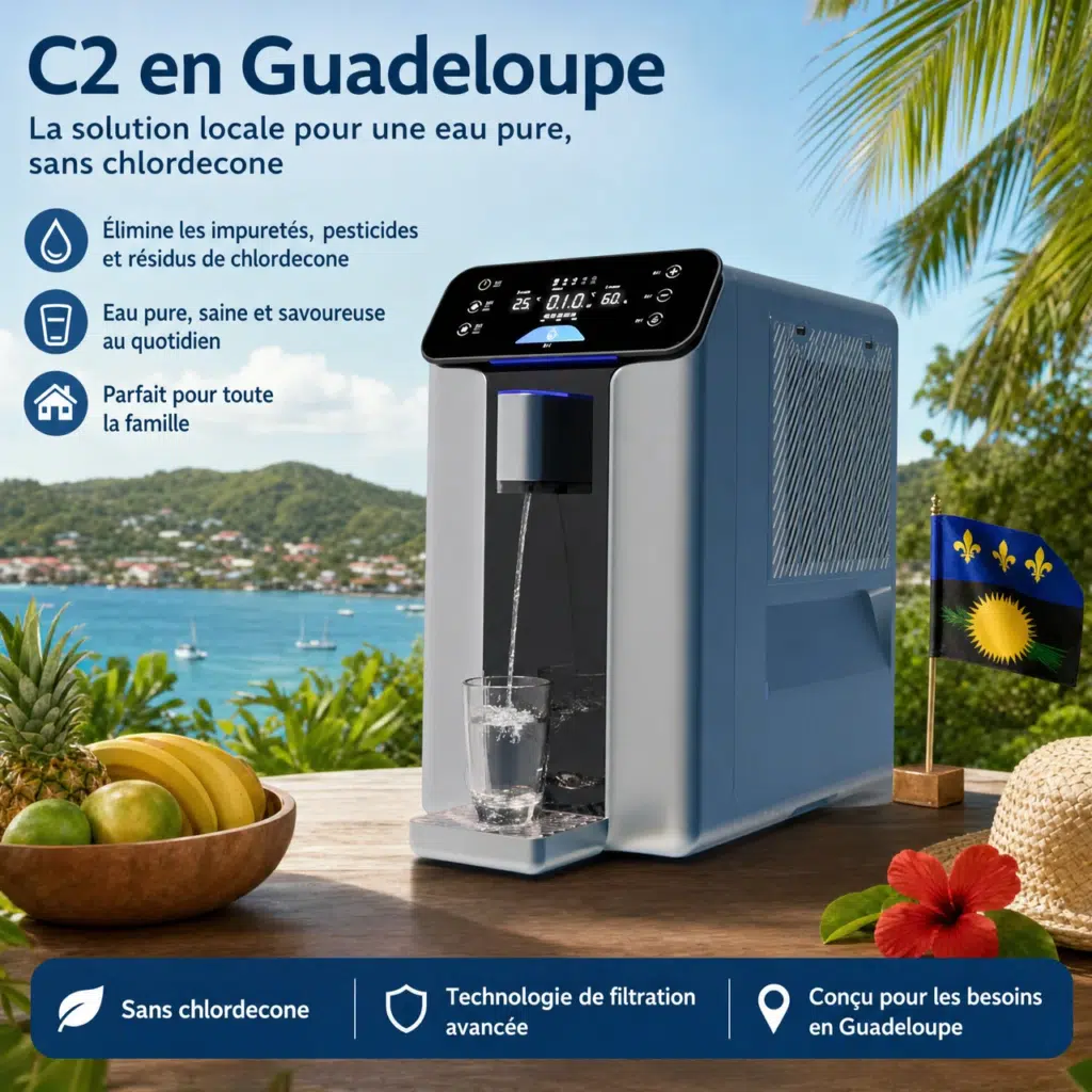 Générateur d'eau atmosphérique C2 en Guadeloupe